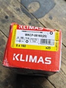 Wkręty talerzykowe klimas 8x160 - 25szt