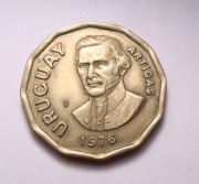 Urugwaj 1 peso 1976 ARTIGAS