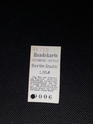 Magnes Bilet Hundekarte Sternberg Neum. (Torzym) - Berlin