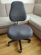 Fotel regulowany Ergodesk COMF-PRO Match - Szary