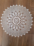 SERWETKA WYKONANA  NA SZYDEŁKU śr. 30 cm 