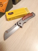 Nóż scyzoryk TAKTYCZNY TASAK drewno BUCK auto wspomagany Liner-Lock NS28