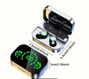 Słuchawki bezprzewodowe ANKRIYUL, sportowe, douszne, stereo, z etui ładując