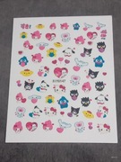 Naklejki na paznokcie samoprzylepne sanrio 