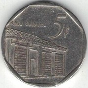 Kuba 5 centavos 1999 - 18 mm - nr 2