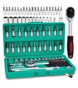 ZESTAW KLUCZY NASADOWYCH grzechotka klucze nasadowe nasadki bity TORX 