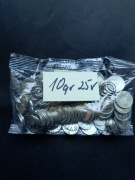 Monety 10 gr 100szt 2025r saszetka bankowa jak na foto 