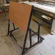 Wózek do transportu i załadunku płyt meblowych 