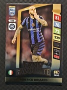 PANINI FIFA 365 2025 FEDERICO DIMARCO nr.160  ( Inter ) Fans Favorite