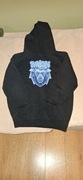 Bluza z kapturem , czarna rozmiar 128