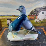 Germany ceramiczna para gołębi 