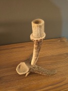 Świecznik z poroża - poroże parostki rogi