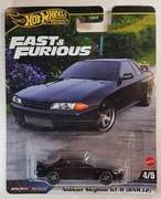 HOT WHEELS PREMIUM NISSAN SKYLINE GT-R [BNR32] FAST & FURIOUS