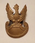 Orzełek wz.1919 - 60 mm x 41 mm - ROGATYWKA GARNIZONOWA - stan BDB. !