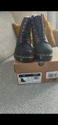 Buty botki trapery za kostkę dr. Martens 1460 black bejeweled 37