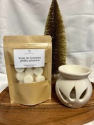 Wosk zapachowy do kominka sojowy świeca sojowa H&F Harmony Flame