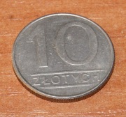 Moneta 10 złotych z 1988 roku