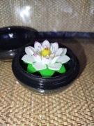 Ręcznie rzeźbione, pachnące  mydełko w kształcie kwiatu na prezent !