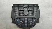 panel sterowania radio nawiew klima opel astra j
