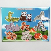 MamaUkładanka na rzepy karta pracy zabawka pomoc dydaktyczna Montessori