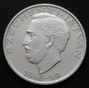 Węgry 10 forintów 1948 - Istvan Szechenyi - srebro
