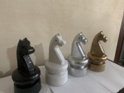 Puchar szachowy kon Statuetka