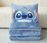 Nowy duży mięciutki bajkowy koc Stitch Poduszka 