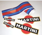Zestaw naklejek Martini Racing uniwersalny wymiar