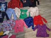 41szt bluzek dla dziewczynki rozmiar 100/116
