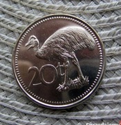 Papua Nowa Gwinea 20 Toea 2009r - Ładna