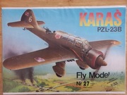 Model Kartonowy Fly Model 27 Samolot PZL-23B Karaś wyd II