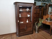 Dębowa biblioteczka witryna antyk 824/2025