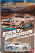 Hot Wheels Silver Series NISSAN SKYLINE GT-R R34 FAST&FARIOUS 