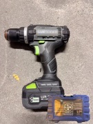 Wiertarko - wkrętarka Lux-Tools A-BS-20 + zestaw bitów