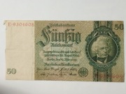 Sprzedam banknot Niemcy 50 marek 1933r. 