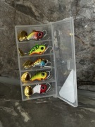 Wobler z błystką pudełko 5 sztuk