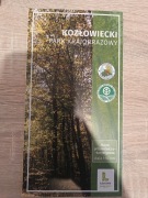 Kozłowiecki Park Krajobrazowy mapa 