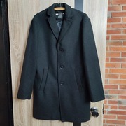 Review męski płaszcz z wełną na jesień zimę M