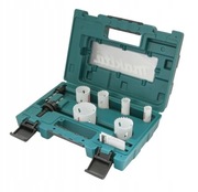 Makita Zestaw Otwornic Metal Drewno 19-57 mm 9 sztuk