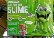 zestaw kreatywny do samodzielnego tworzenia mas plastycznych typu "slime" 
