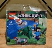 Lego Minecraft 30393 Steve i Creeper unikat saszetka z klockami