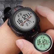 Męski Zegarek Sportowy Elektroniczny SYNOKE WR30M Duży Cyfrowy Wyświetlacz