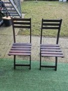 Krzesło drewno składane 