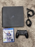 PlayStation 4 slim 500gb + pad + gra