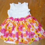 sukieneczka na podszewce -rozmiar 74cm