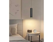 BOYIR Lampa wisząca tuba 30 cm Black