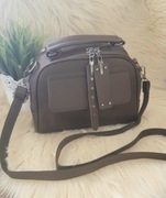 Torebka damska kuferek  usztywniana duzo kieszonek