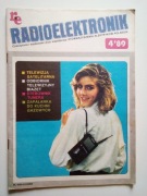 Radioelektronik miesięcznik 4/89  (spis treści na zdjęciu)