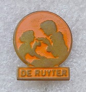 Odznaka Reklama De Ruyter (wyroby czekoladowe i cukiernicze). Holandia