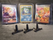 Stojak na kartę kolekcjonerską | podstawka do kart | top loader | 3 szt